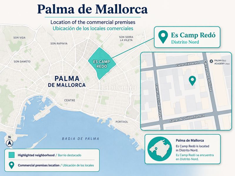 Foto 415b994d-d630-415a-8735-66c88ac97223. Local comercial a Palma de Mallorca - cl albacete 22 a Palma de Mallorca