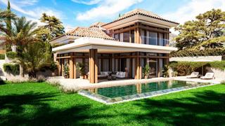Casa a Lomas de Marbella Club. Villa de nueva construcción en venta en nueva andalucía