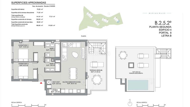 Foto cfe39bd8-6a83-4d82-a446-8f9e7276b13a. Àtic amb aparcament piscina a La Cala Golf - Lagar Martell Mijas