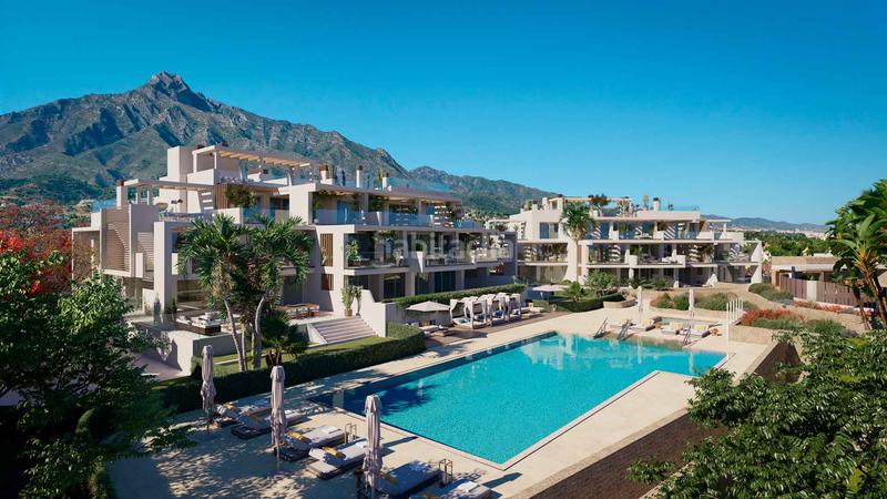 Foto ddd3154b-7f03-4e29-a063-61d7891fe729. Ático  en milla de oro de nueva construcción en urbanización cerrada a estrenar en venta en Marbella