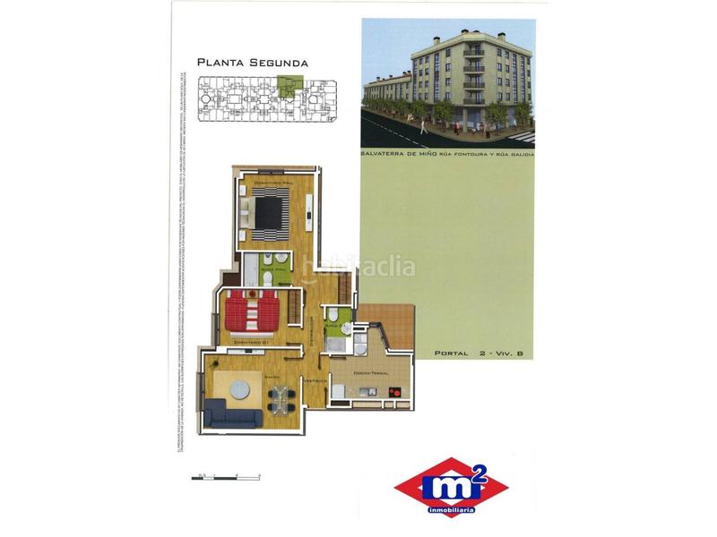 Foto aa2b8f6e-5b2d-4f73-8ea5-1dec245e3bea. Pis amb calefacció aparcament a Salvaterra de Miño