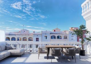 Attique à Sagrada Família. Ático con terraza privada nuevo a estrenar