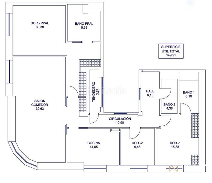 Foto b5de7c2b-9ed1-4f0a-a9a4-1624a73afb21. Location appartement avec chauffage dans Campuzano Bilbao