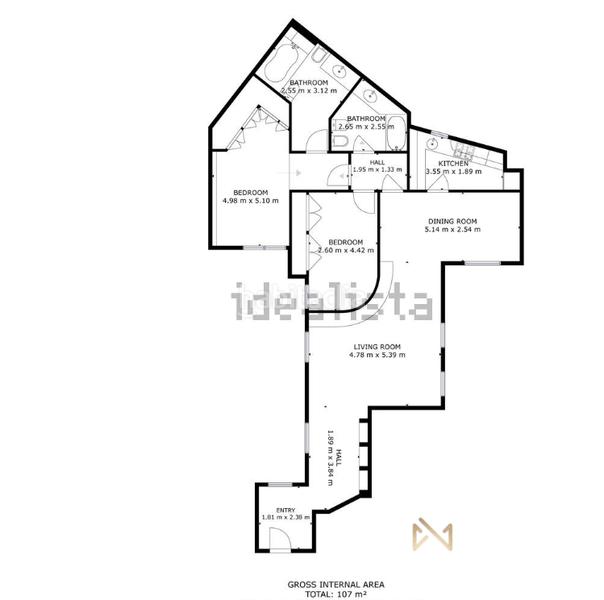 Foto 022a391a-1fa6-4b25-88fe-747e5150fecd. Alquiler piso se alquila vivienda en abando con opción a parcela de garaje doble. en Bilbao