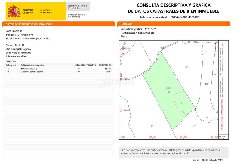 Foto b751af90-fbe0-4ecc-9fe1-2dd23092fe73. Finca rústica a Romana (la)