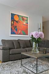 Miete Etagenwohnung in Plaça dels Patins. Estudio luminoso amueblado completamente