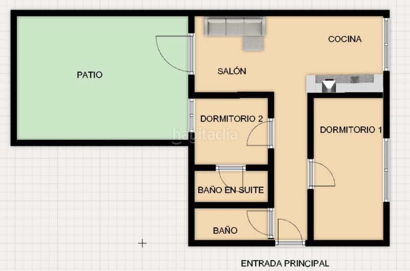 Foto 31de1644-5729-4e69-967d-99f65fb6889d. Flat with heating in Villaverde Alto Madrid
