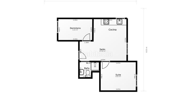 Foto decdf491-454a-4dbf-a1d5-4a509e9cfb4a. Affitto appartamento in Riu Sud Santa Coloma de Gramenet