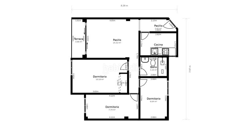 Foto 1cf469bc-0008-4639-9444-7fb781fd7d09. Location appartement avec chauffage dans Zona Renfe Alcorcón