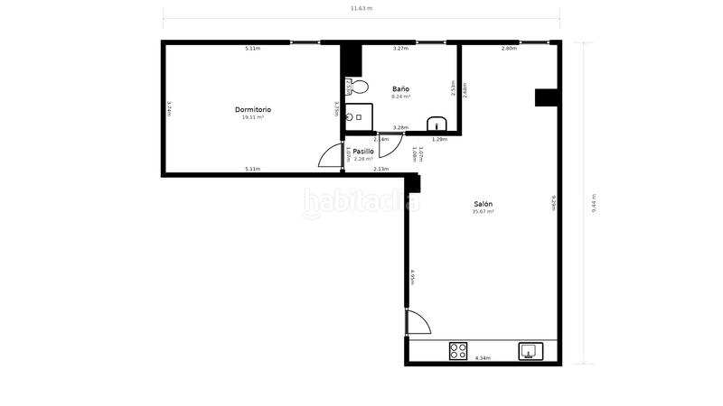 Foto dfa44684-8eb8-4d14-aa39-6be0ddf1a47f. Miete dachwohnung in Casco Antiguo Sur Ciempozuelos