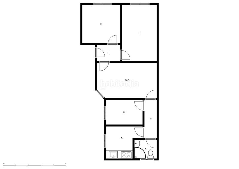 Foto f3127db0-18b7-4042-9c74-07f2e2d7a18d. Miete etagenwohnung mit heizung in Vista Alegre Madrid