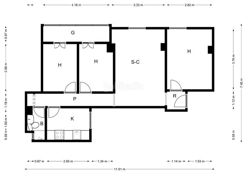 Foto d4a89e8b-1a10-4d50-a335-f23070505918. Location appartement avec chauffage dans Tormos Valencia