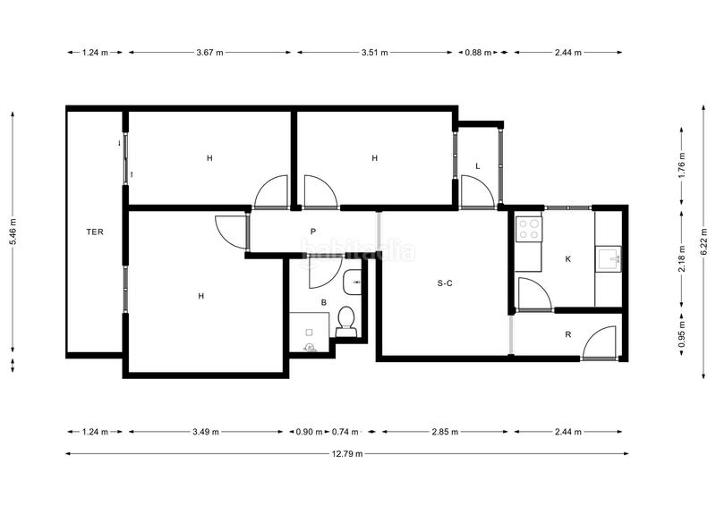 Foto 8160e606-b164-4cc1-94ab-164d2c711295. Location appartement avec chauffage dans Los Rosales Madrid