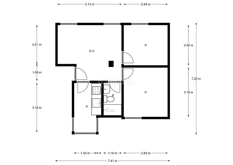 Foto 0a482f66-8197-4772-bd40-776b7a2776fa. Location appartement avec chauffage dans Los Ángeles Madrid