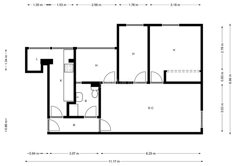 Foto 8b342ef4-b928-4c5a-91e4-ec53c442ed8d. Rent flat with heating in Casco Histórico de Vallecas Madrid