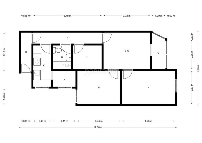 Foto 11c46f38-f172-46f4-8e6e-c2b3d1e613c4. Location appartement dans Pubilla Cases Hospitalet de Llobregat (L´)