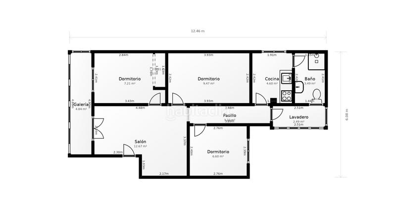 Foto 5e284efd-1bc8-43be-bb4e-9c4e8dd59010. Rent flat in Virgen del Carmen Alicante