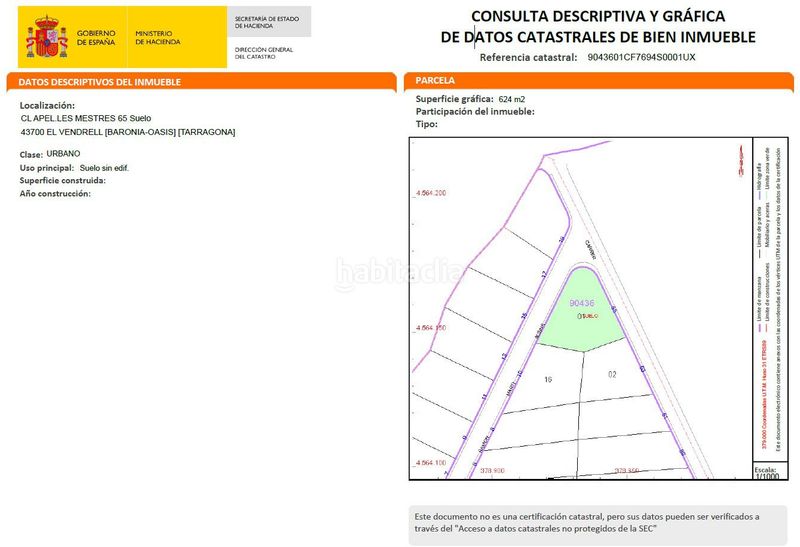 Foto edfaccf1-4554-46a5-8b46-77951c87c0e4. Terreny residencial a La Franquesa-Oasis Park Vendrell (El)