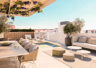 Penthouse  Manuel azana. Obra nueva en venta en foners