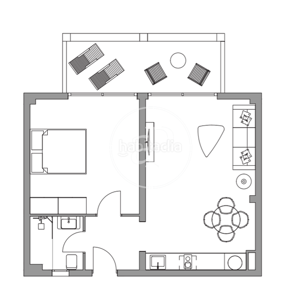 Foto 1a2c7fc3-b244-48e2-a231-3c168c1d7c43. Pis 50m<sup>2</sup> amb calefacció aparcament piscina a Portocolom Felanitx