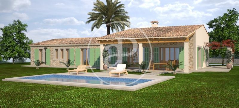 Foto f3e56910-c0e0-4e88-ba19-d12fc6224507. Casa amb calefacció aparcament piscina a Campos poble Campos