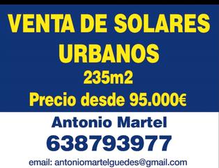 Terreny residencial a Calle jergo 18. Solares urbanos residencial cruce de arinaga