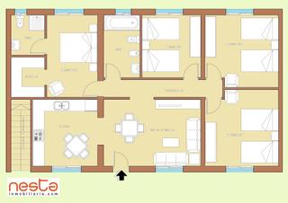 Casa a Pulgara. Casa para reformar de 4 dorm  2 baños, jardín y terraza