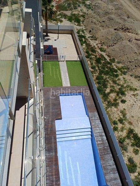 Foto 84b572f9-ce13-4a6a-bebb-34879934aa0c. Lloguer pis amb calefacció piscina a El Rubial Águilas