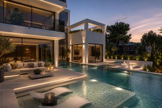 Haus  Carrer de panamà. Villa de obra nueva en pedralbes: arquitectura, privacidad y luj