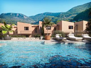 Maison jumelée à Esporles. Casa adosada estilo mallorquin bajo de las montañas de la serra