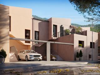 Maison jumelée à Esporles. Casa adosada estilo mallorquin bajo de las montañas de la serra
