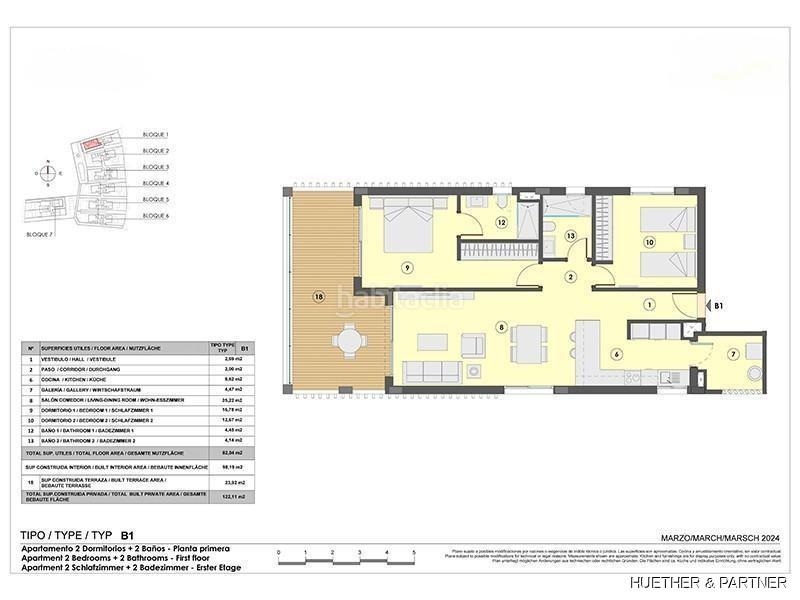 Foto 0ac09b2c-65c3-4e80-85d1-17d5a6bf29f0. Appartement avec chauffage parking dans Colònia Sant Jordi Ses Salines
