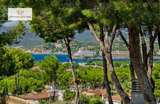 Xalet a Santa Pon�a. Villa de primera clase en mallorca con vistas al mar, apartament