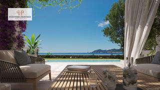 Casa en Santa Eulària des Riu. Puro idilio ibicenco elegante villa con 7 dormitorios y acceso d