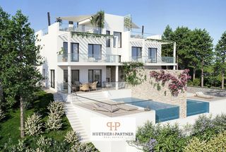 Casa bifamiliare in Cala d´Or. Casa adosada en cala dor con piscina privada cerca del puerto de