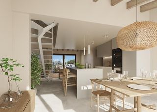 Duplex  Carrer de canonge oliver. Beautiful newly built duplex with large terrace only 20 meters a