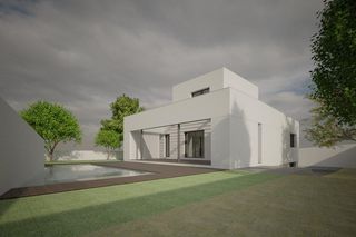Chalet en Paseo del agua 35. Se vende parcela exclusiva con estructura de chalet independient