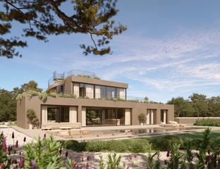 Xalet a Son Gual. Exclusiva villa contempornea en son gual ii, palma.