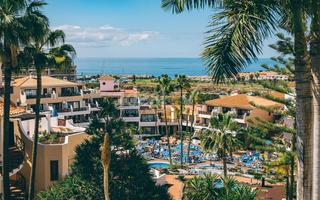Dachwohnung in Golf del Sur - Amarilla Golf. Ático de cuatro dormitorios en el aparthotel park albatros en go
