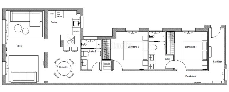 Foto e9662e8e-c7b4-41f6-ac09-06d10f03f87c. Pis amb calefacció a Recoletos Madrid