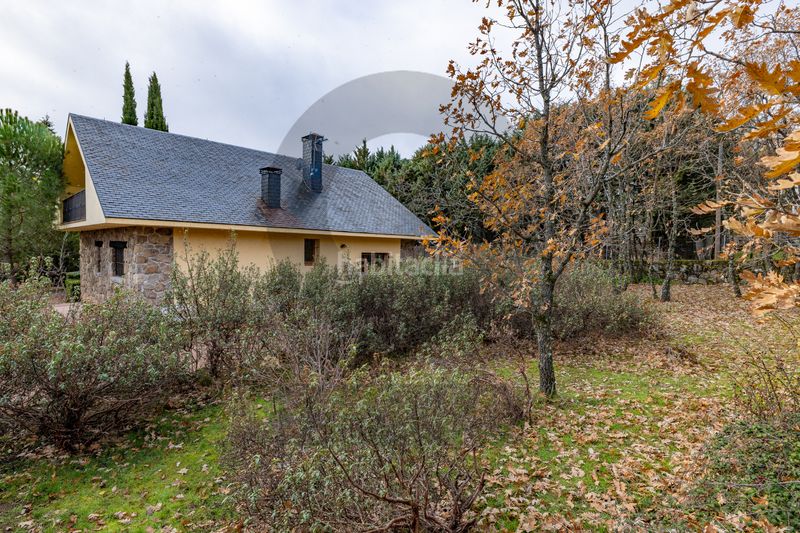 Foto e0068b30-80d5-4dc2-85df-32aaa6a1835a. Chalet avec cheminée chauffage dans Navacerrada