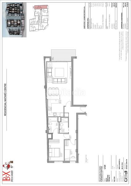 Foto 856d0e3a-8932-4159-9438-6f2228834381. Appartement 91m<sup>2</sup> dans camí ral de la mercè 479 dans Centre Mataró