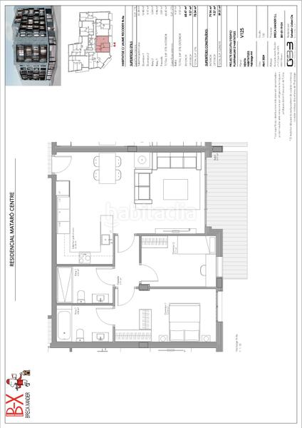 Foto ddba358c-f975-419d-b264-aabde9e82768. Appartement 80m<sup>2</sup> dans camí ral de la mercè 479 dans Centre Mataró