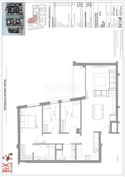 Foto e97f57d6-8a5f-4282-a070-33df173de4b5. Appartement 107m<sup>2</sup> dans camí ral de la mercè 479 dans Centre Mataró