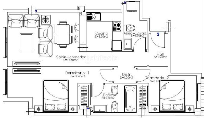 Foto 06b64af1-c2ec-42fa-9d98-d7fde8592e59. Apartamento nueva promoción en Los Castillejos - La Trinidad Málaga