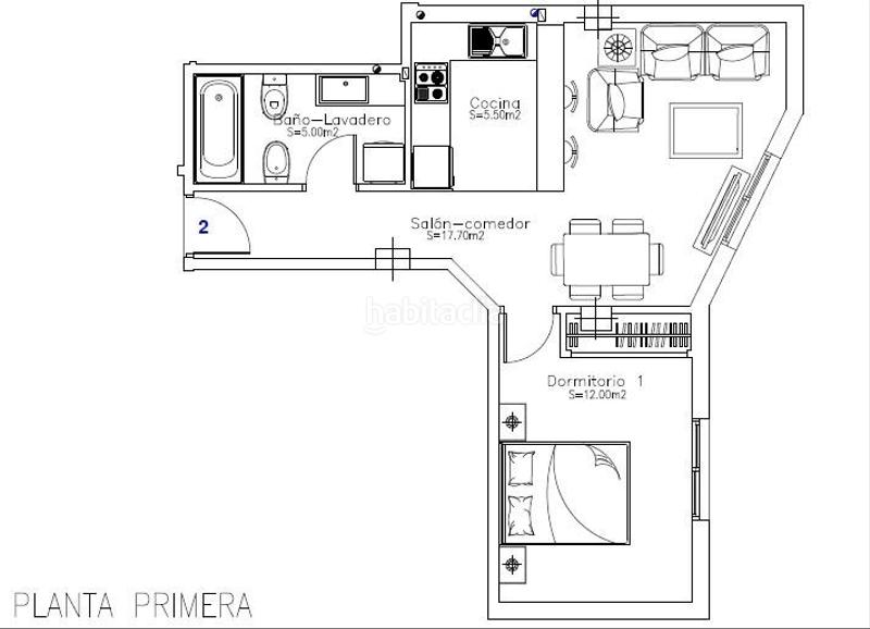 Foto ca602e11-97f7-4a7b-8e0d-d944133d2ca3. Apartamento nueva promoción en Los Castillejos - La Trinidad Málaga