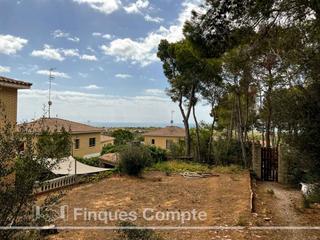Residential Plot  Pau casals. Parcela con vistas panorámicas al mar.