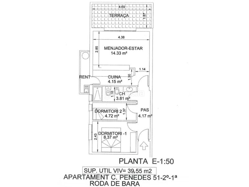 Foto c12312e3-b26f-4d73-8e93-6405942d0182. Apartament amb aparcament a Roda de Barà