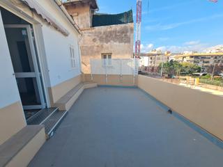 Rent Flat in Es Coll d´En Rabassa. Bonito piso de 3 habitaciones con terraza en palma, zona coll de