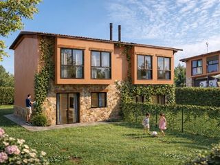 Casa en Puebla de Castro (La). Chalet adosado obra nueva  mirador de barasona